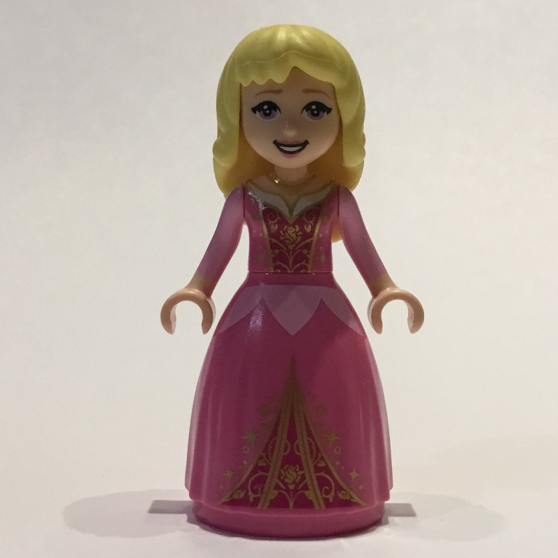 LEGO Aurora - Dark Pink Gown (fig-002114)
