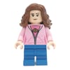 Hermione Granger, Bright Pink Hoodie over Dark Pink Shirt with Time Turner, Medium Legs