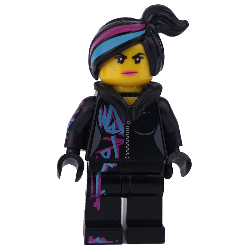 LEGO Wyldstyle in black jumpsuit (fig-002161)