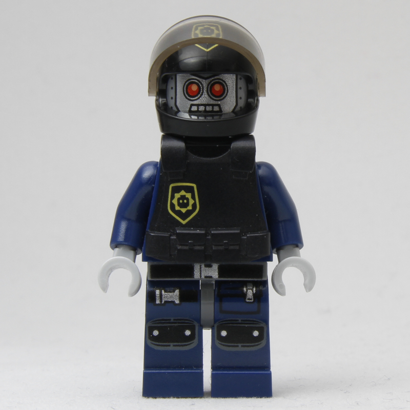 LEGO Robot Police, Helmet, Armor (fig-002196)