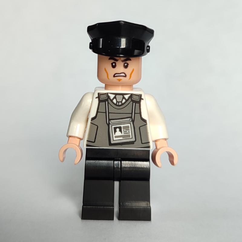 LEGO Arkham Asylum Guard, Black Hat (fig-002202)
