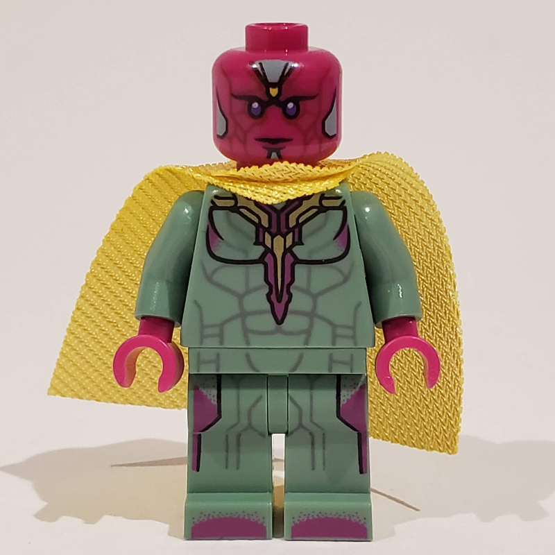 LEGO Vision with Yellow Cape (fig-002206)