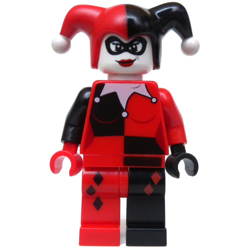 LEGO Harley Quinn in Jester Outfit (fig-002215)