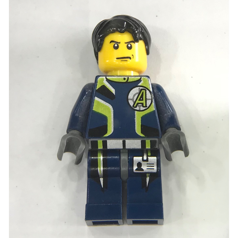 LEGO Agent Chase, Single Sided Head (fig-002294)