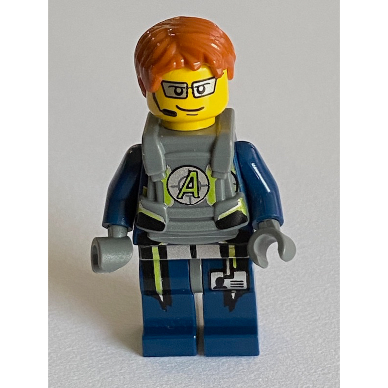 LEGO Agent Fuse with Body Armor (fig-002304)
