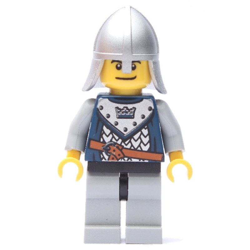LEGO Knight with Scale Mail with Crown, and Helmet (fig-002326)