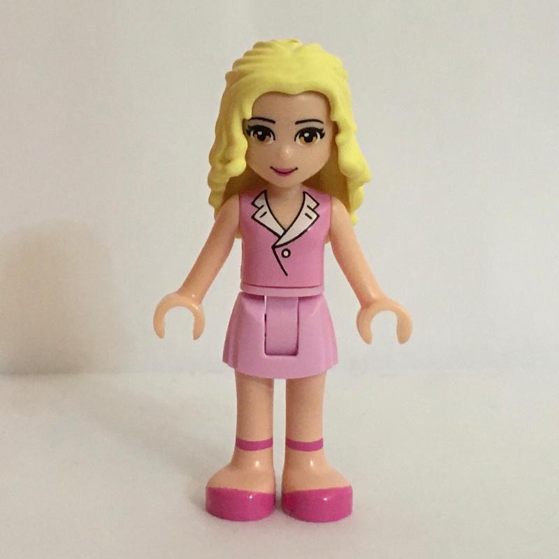 LEGO Marie - Bright Pink Blouse, Bright Pink Skirt (fig-002329)