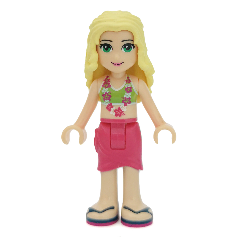 LEGO Isabella - Lime Bikini, Magenta Skirt (fig-002348)