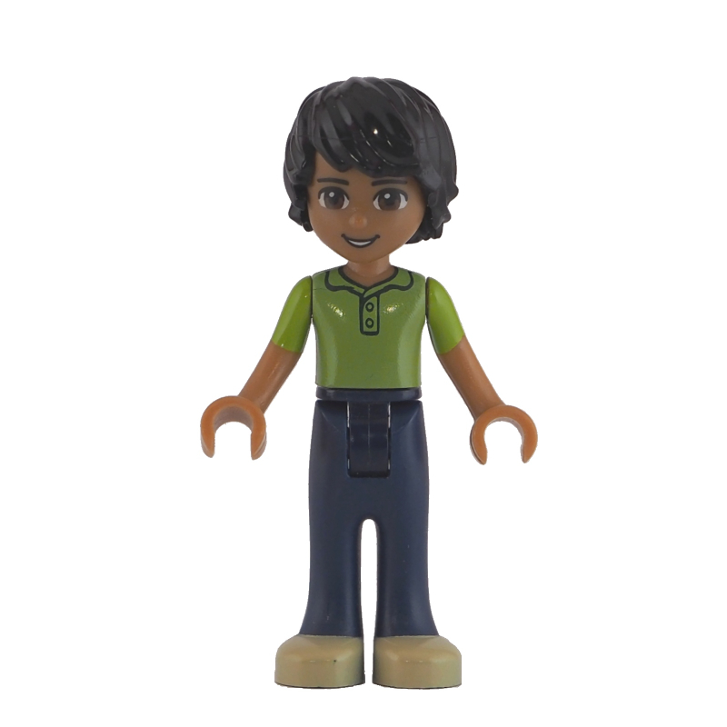 LEGO Matthew - Lime Vest, Dark Blue Trousers (fig-002349)