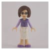 Ms. Stevens - Medium Lavender Shirt, White Dress