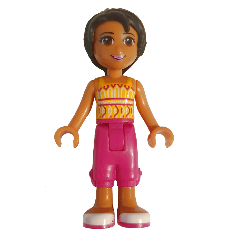 LEGO Joanna - Orange Top, Magenta Trousers (fig-002352)