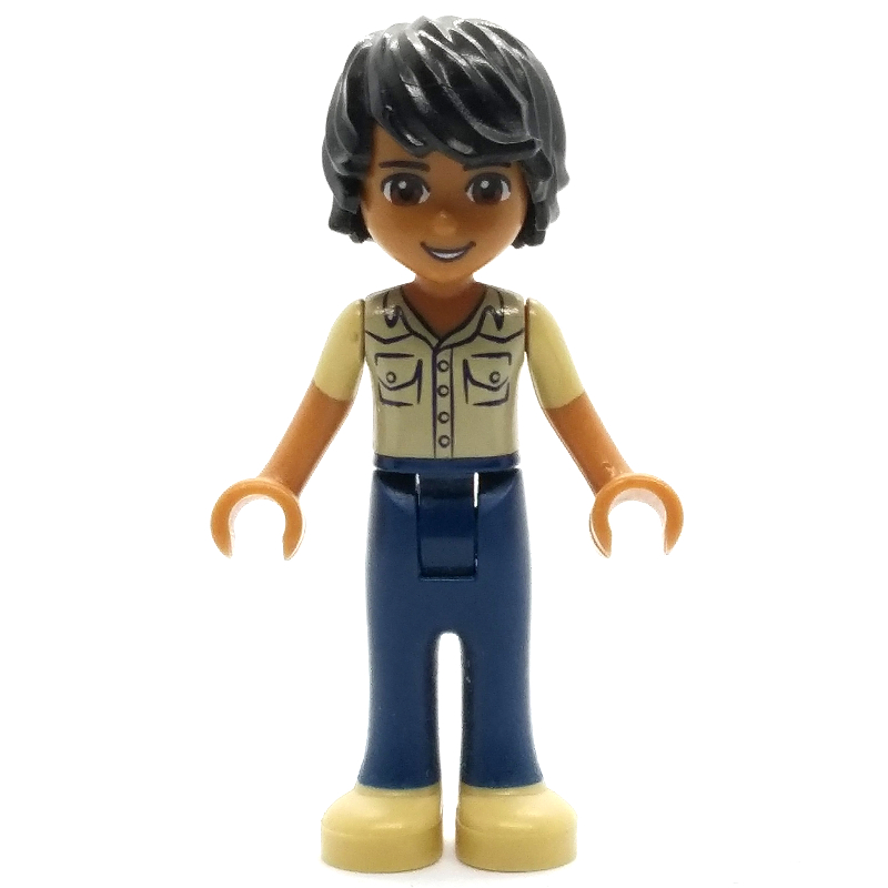 LEGO Matthew - Tan Shirt, Dark Blue Trousers (fig-002364)