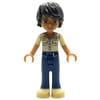 Matthew - Tan Shirt, Dark Blue Trousers