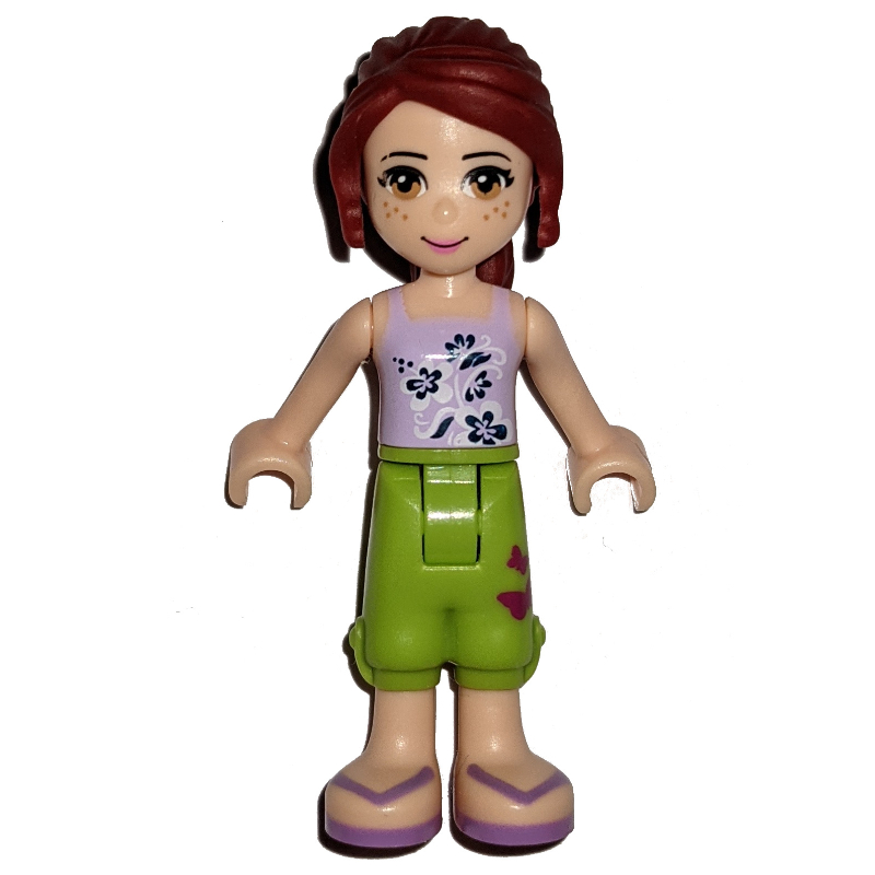LEGO Mia - Lavender Top, Lime Trousers (fig-002372)