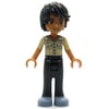 Matthew - Tan Shirt, Black Trousers