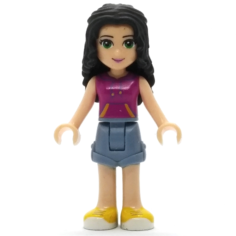 LEGO Emma - Magenta Top, Sand Blue Skirt (fig-002405)