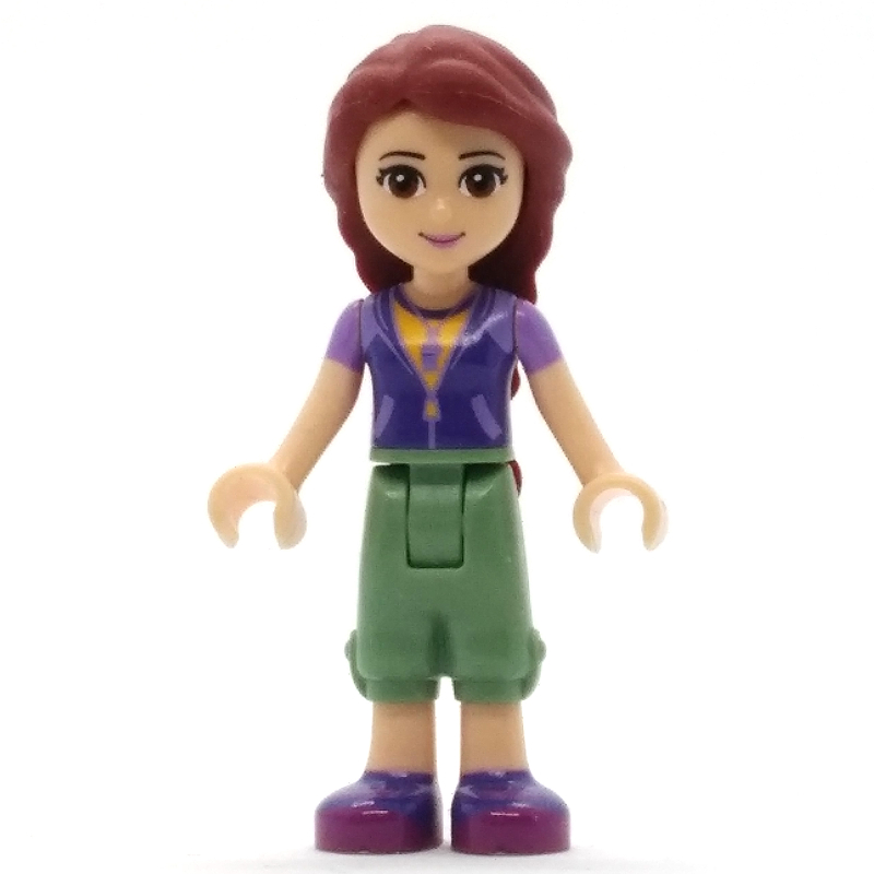 LEGO Joy - Magenta Vest, Sand Green Trousers (fig-002406)