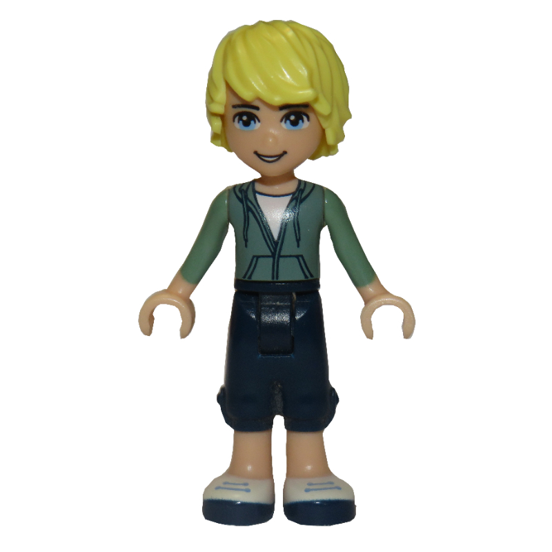 LEGO Ben - Sand Green Hoodie, Dark BLue Trousers (fig-002409)