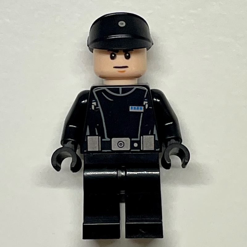 LEGO Imperial Officer / Lieutenant, Black Uniform (fig-002525)