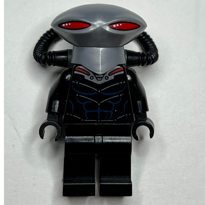 LEGO Black Manta (David Hyde) with Flat Silver Helmet (fig-002539)