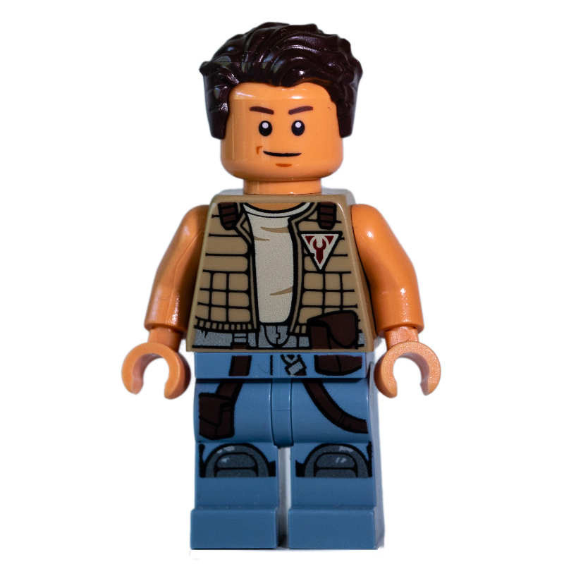 LEGO Zander, Dark Tan Jacket (fig-002558)