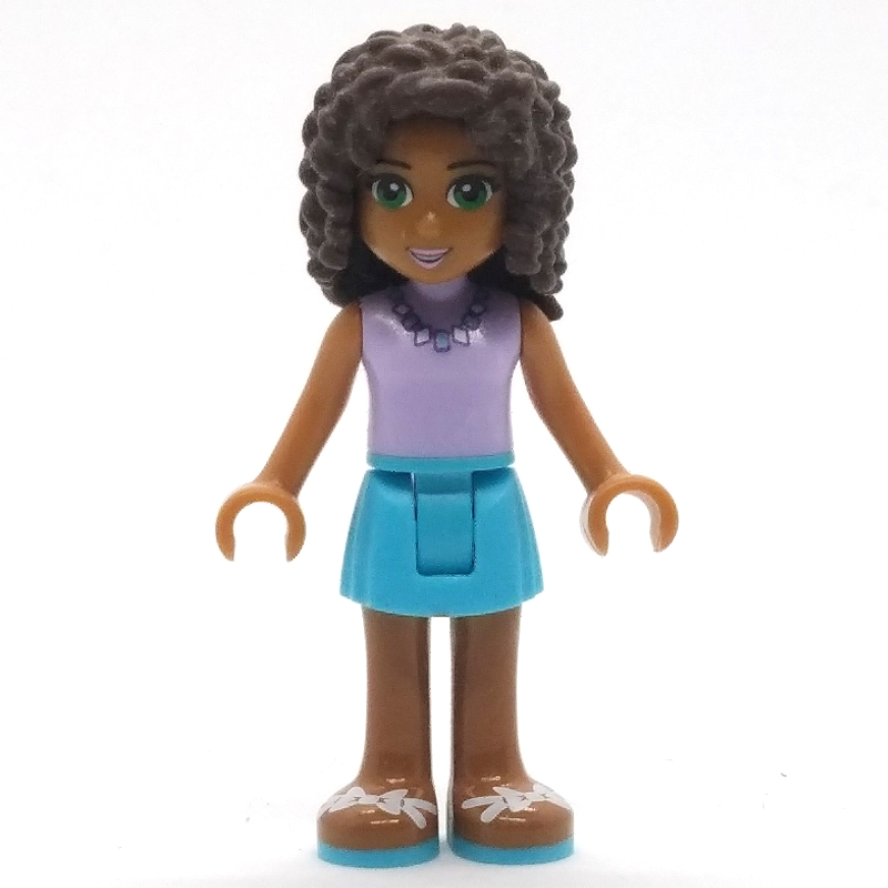 LEGO Andrea - Lavender Top, Medium Azure Skirt (fig-002579)