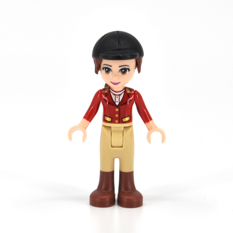 LEGO Olivia - Red Jacket, Tan Trousers (fig-002586)