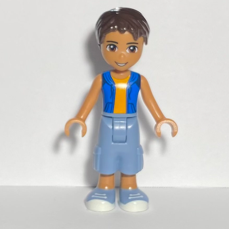 LEGO Robert - Medium Blue Jacket, Sand Blue Trousers (fig-002602)