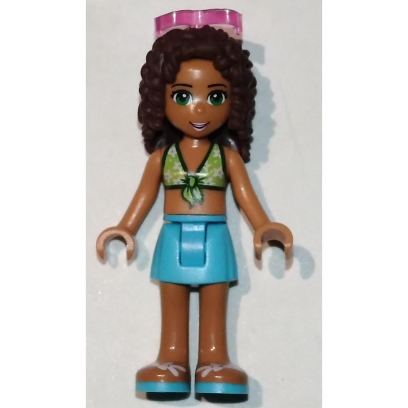 LEGO Andrea - Lime Bikini, Medium Azure Skirt (fig-002603)