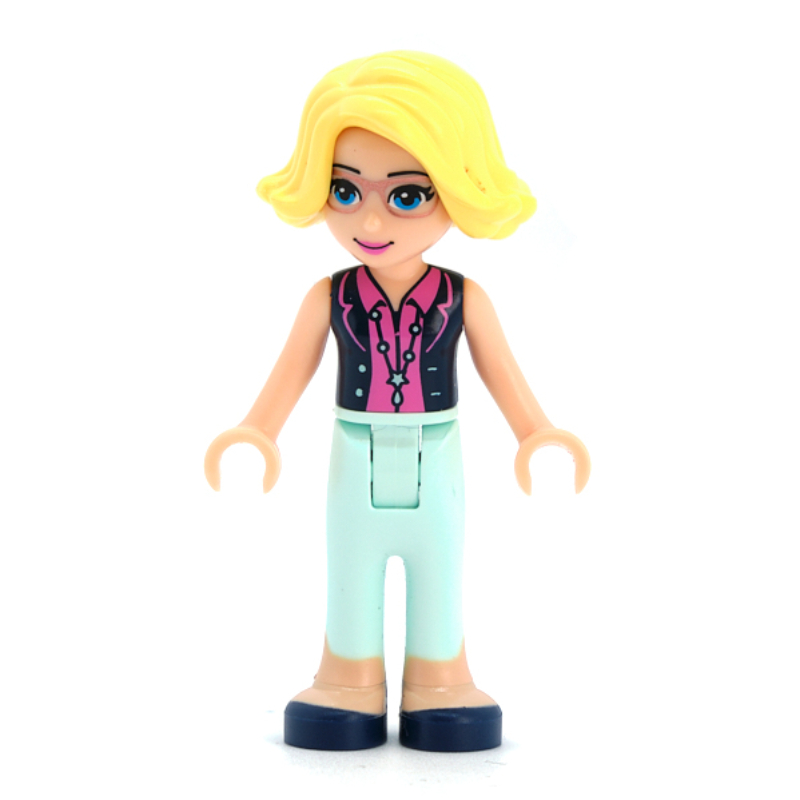 LEGO Alicia - Dark Blue Jacket, Light Aqua Trousers (fig-002615)