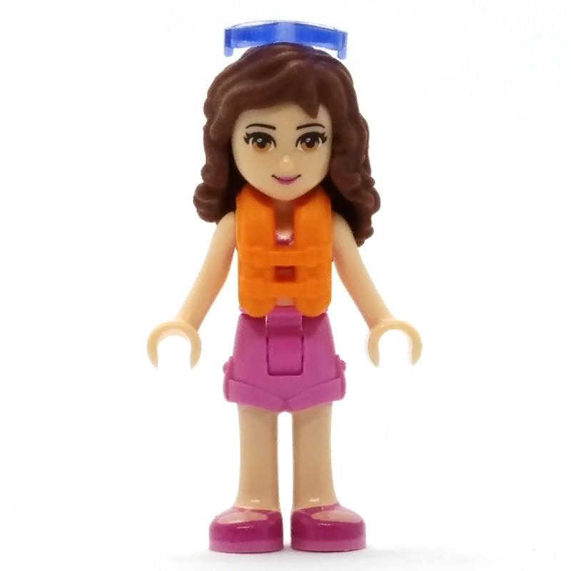 LEGO Olivia - Dark Pink Bikini, Dark Pink Trousers (fig-002618)