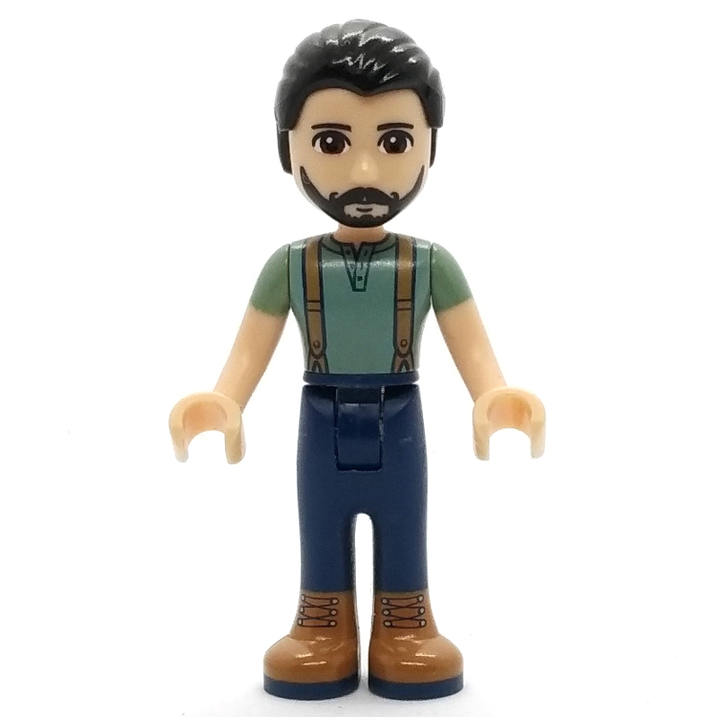 LEGO Steve - Sand Green Shirt, Dark Blue Trousers (fig-002622)