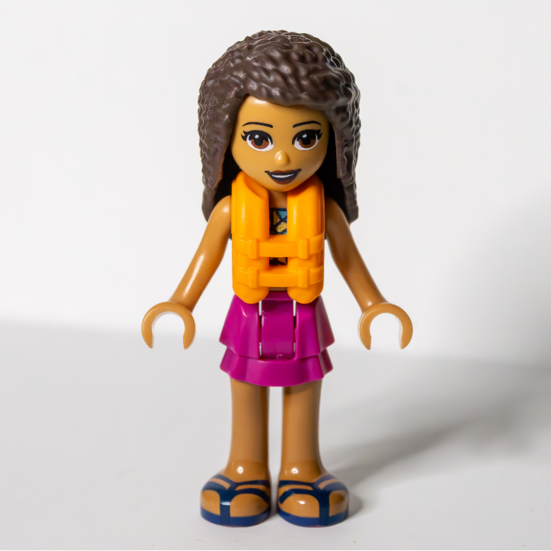 LEGO Andrea - Magenta Top, Magenta Skirt (fig-002631)