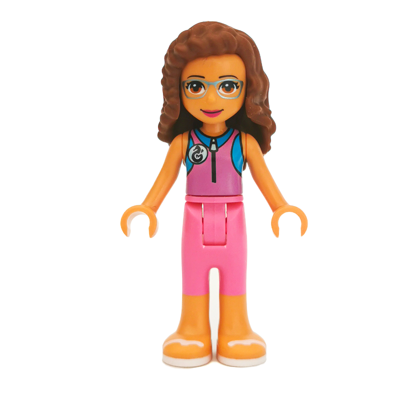 LEGO Olivia - Dark Pink Wet Suit (fig-002674)
