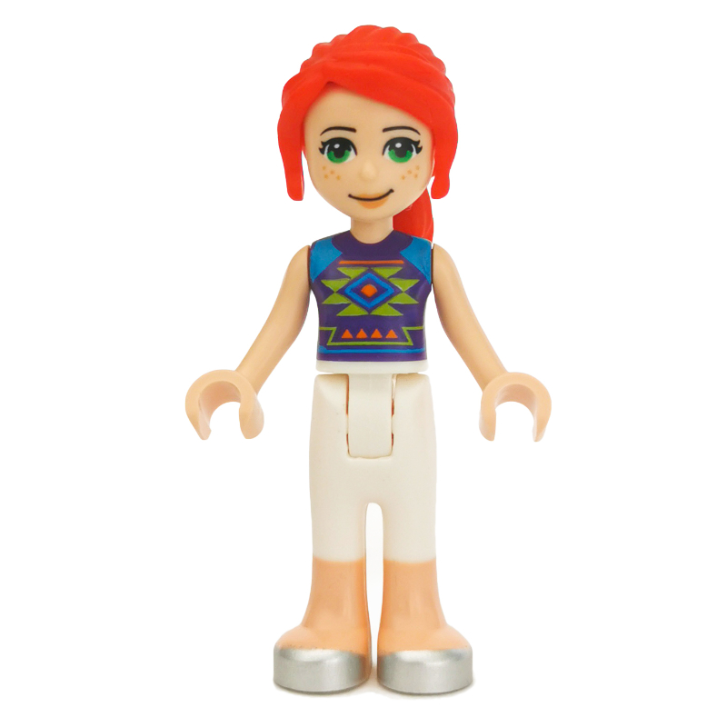 LEGO Mia - Dark Purple Top, White Trousers (fig-002676)