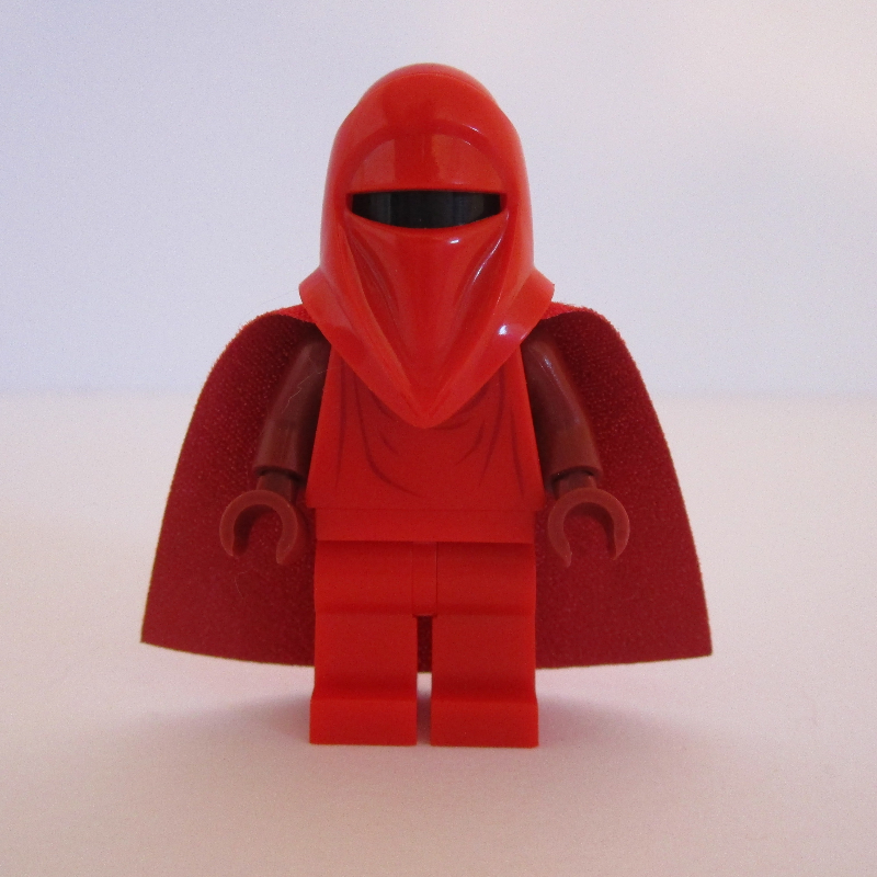 LEGO Royal Guard, Dark Red Hands, 50231 Cape (fig-002681)