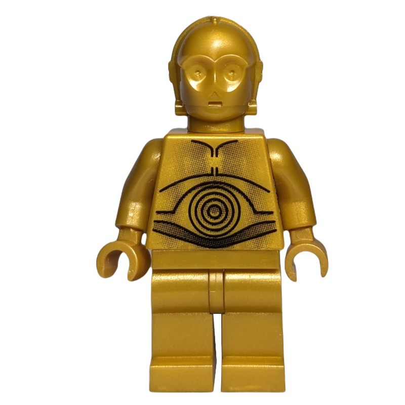 LEGO C-3PO, Pearl Gold (fig-002689)