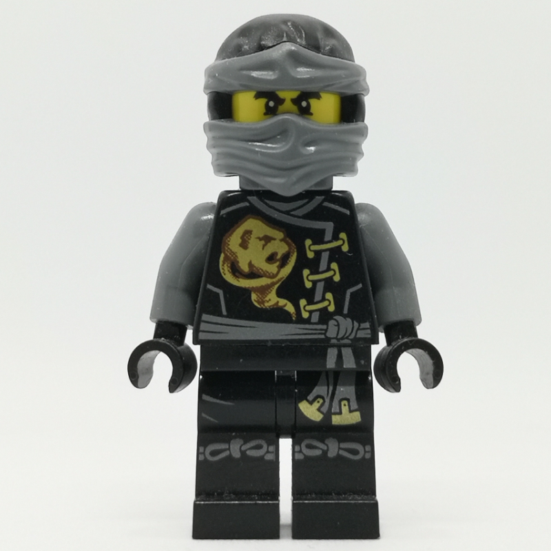 LEGO Cole with Neck Bracket and Tile with Clip (Skybound) (fig-002704)