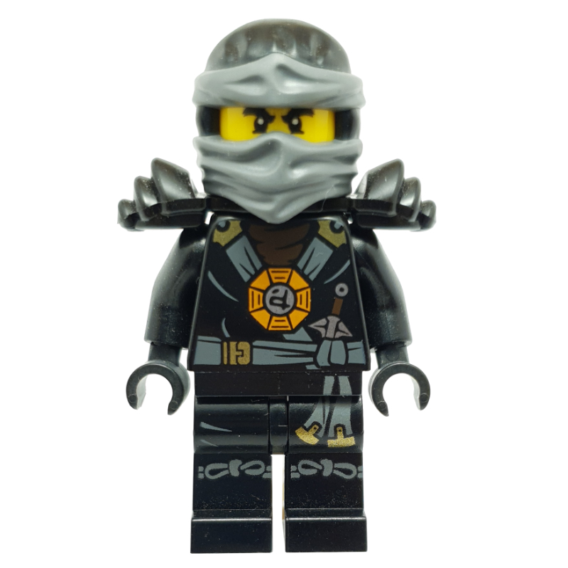 LEGO Cole in Deepstone Shoulder Armor (Possession) (fig-002711)
