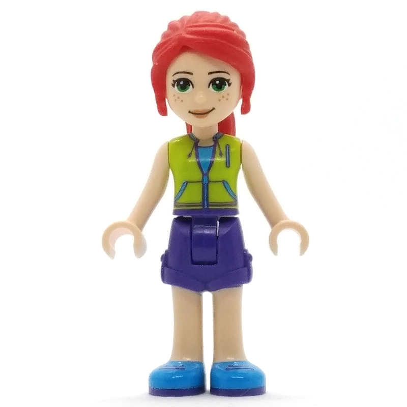 LEGO Mia - Lime Top, Dark Purple Skirt (fig-002720)