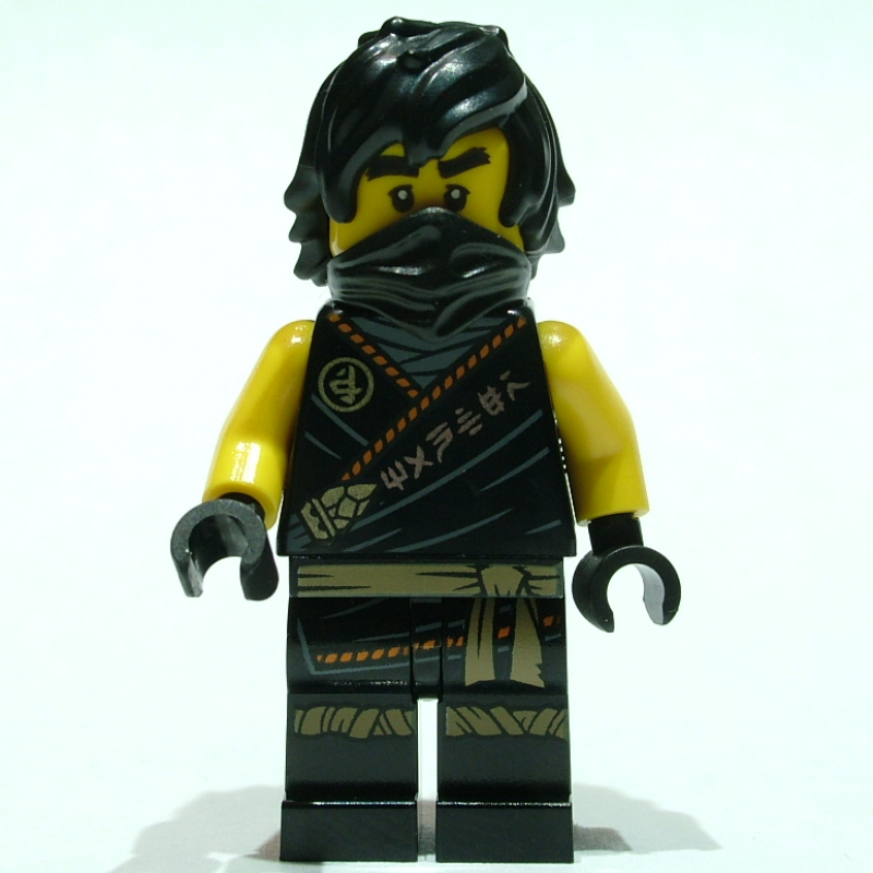LEGO Cole with Hair (Legacy) - Manter Torso (fig-002776)