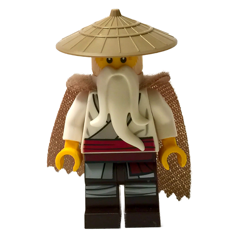 LEGO Master Wu with Fuzzy Cape (fig-002797)