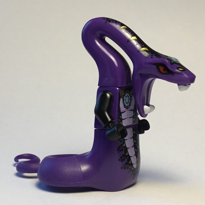 LEGO Pythor P. Chumsworth, Purple (Legacy) (fig-002830)