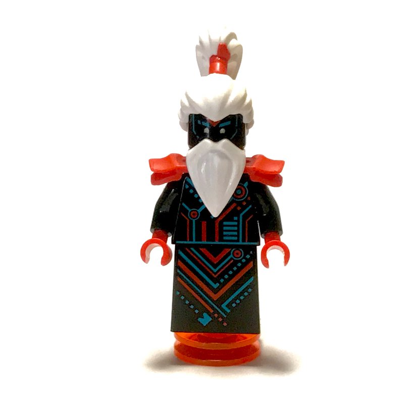 LEGO Unagami with Trans-Neon Orange Base (fig-002835)