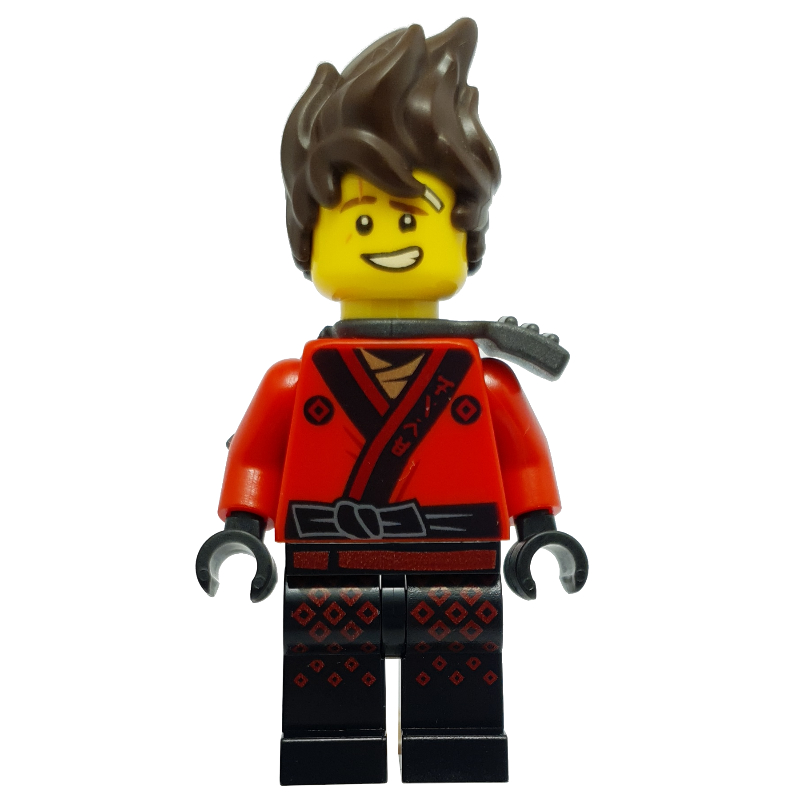 LEGO Kai with Hair and Shoulder Armor (LEGO Ninjago Movie) (fig-002874)