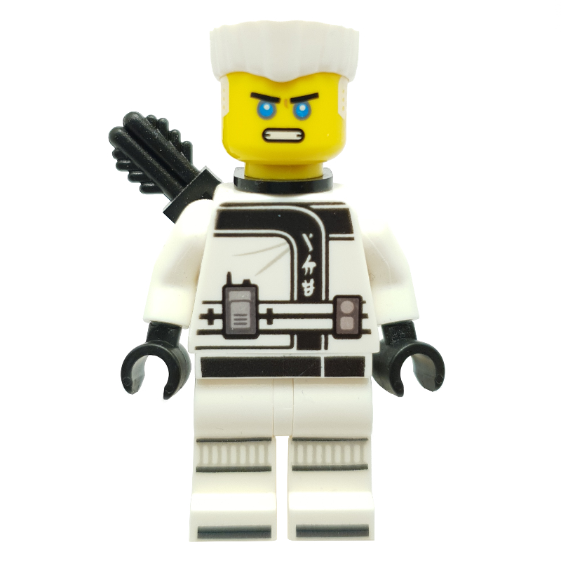 LEGO Zane with Hair and Quiver (LEGO Ninjago Movie) (fig-002887)
