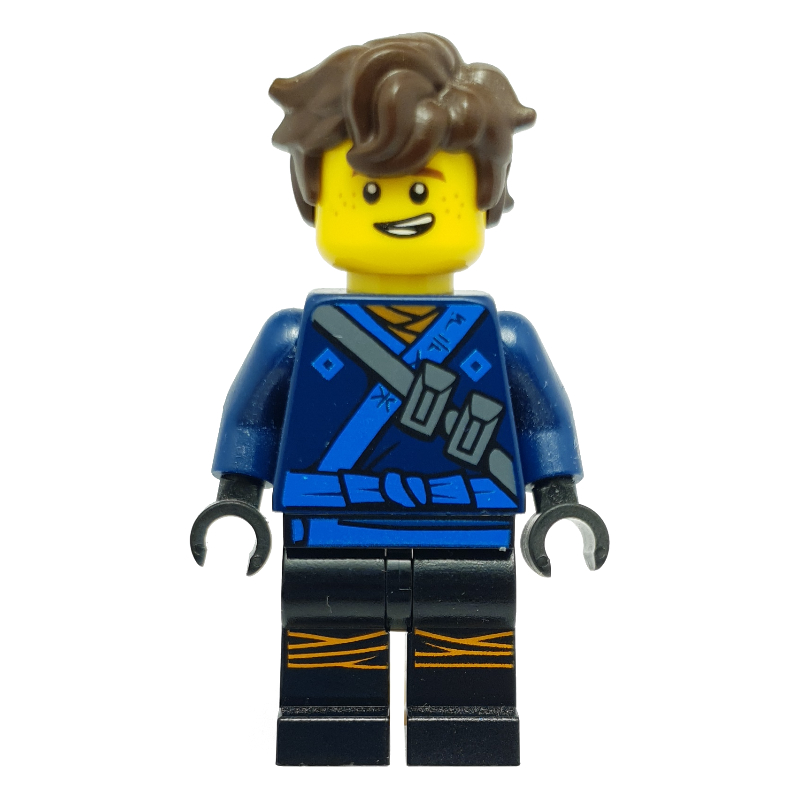 LEGO Jay with Hair (LEGO Ninjago Movie) (fig-002895)