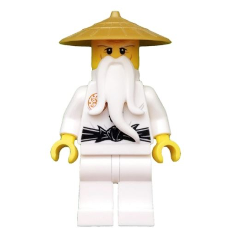 LEGO Master Wu with Tan Hat (fig-002923)