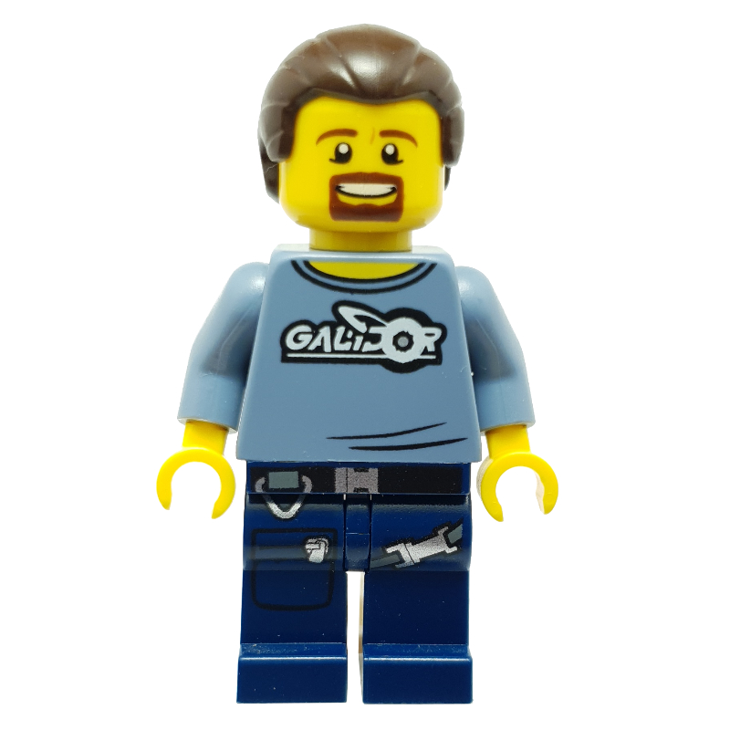 LEGO Mother Doomsday with Galidor Logo on Shirt (fig-002957)