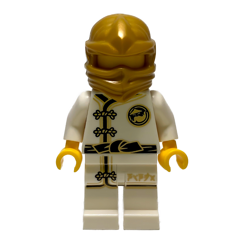 LEGO Mannequin with Pearl Gold Hood (fig-002959)